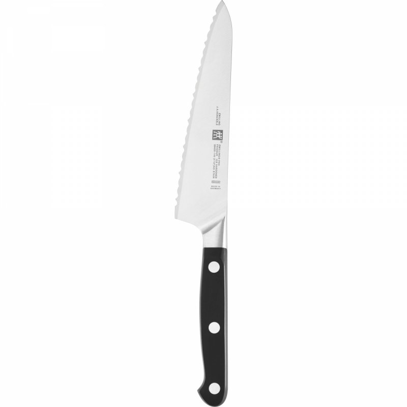 Kompaktowy Nóż Szefa Kuchni Z Ząbkami 14 Cm Zwilling Pro
