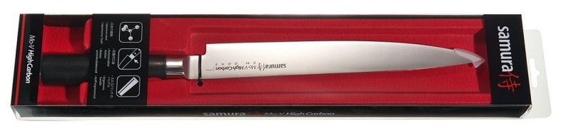 Samura MO-V Slicer 230mm – Stal AUS-8, Rękojeść G-10