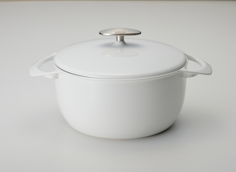 Garnek żeliwny UNILLOY Unohana 22 cm [US220WH]