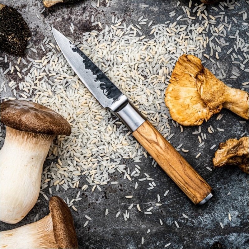 Forged Olive nóż do obierania 8.5cm drewniany