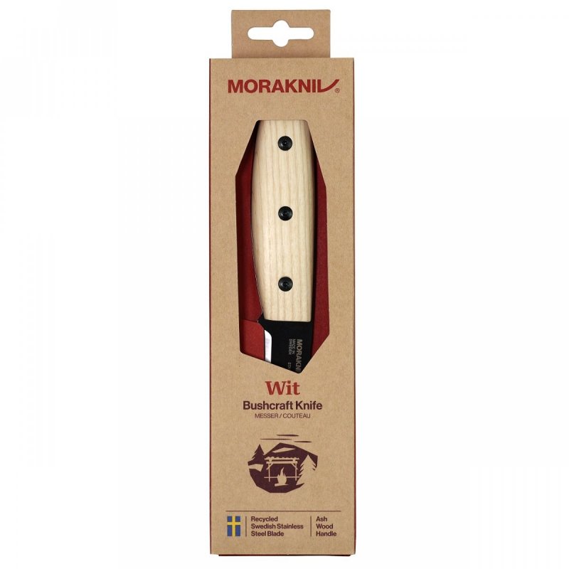 Nóż Morakniv Finn BlackBlade Ash Wood (S)