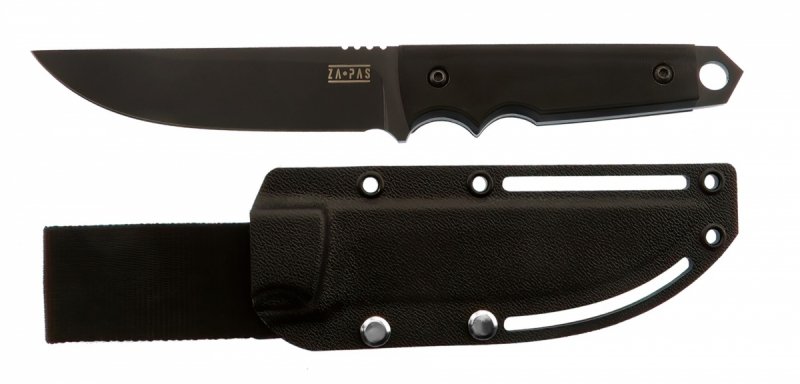 Nóż ZA-PAS Urban Tactic Cerakote G10 Black