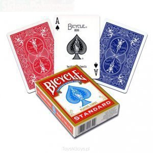 Karty Bicycle Standard Rider Back Czerwone