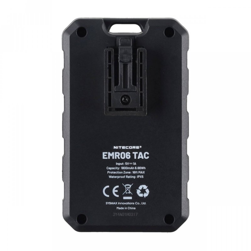 Odstraszacz komarów Nitecore EMR06TAC czarny