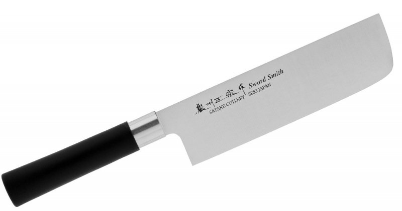 Satake Saku Nóż Nakiri 16cm do Warzyw Stal Molibdenowa