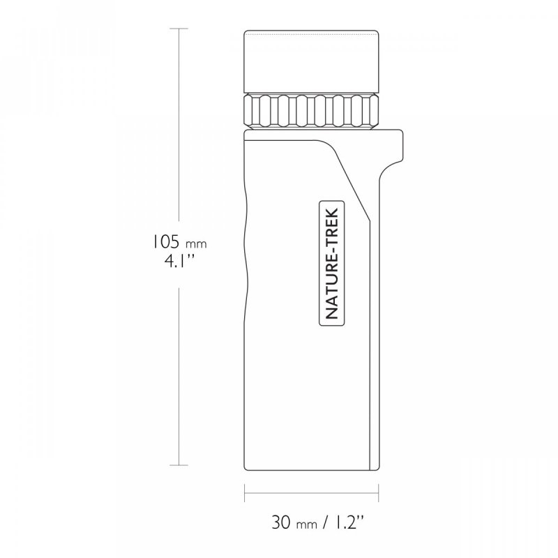 Monokular Hawke Nature Trek 8x25 zielony