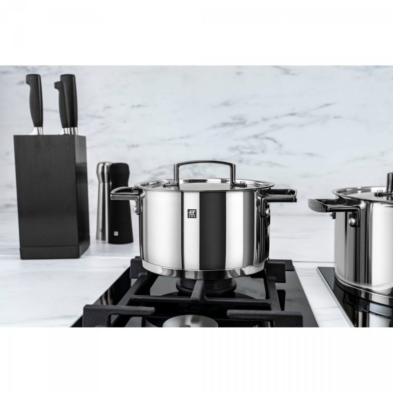 Zestaw 5 Garnków Czarny Bellasera Zwilling