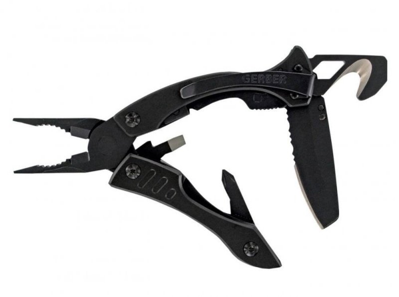 Multitool Gerber Crucial Black Blister