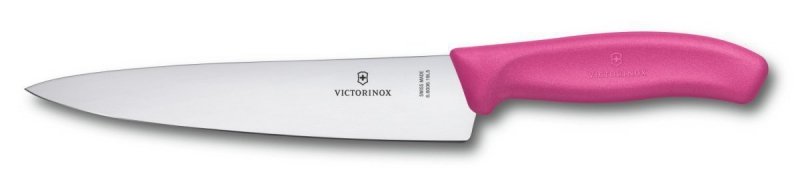 Nóż do porcjowania Victorinox - Ostre proste ostrze, ergonomiczna rękojeść TPE, łatwy w czyszczeniu - 19 cm - 6.8006.19L5B