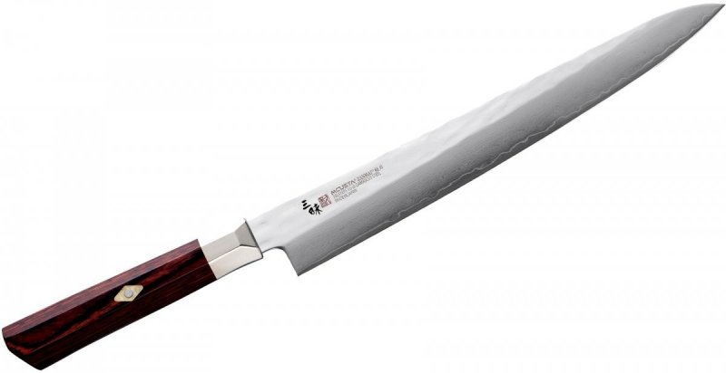 Mcusta Zanmai Supreme Hammered Nóż Sujihiki 24 cm