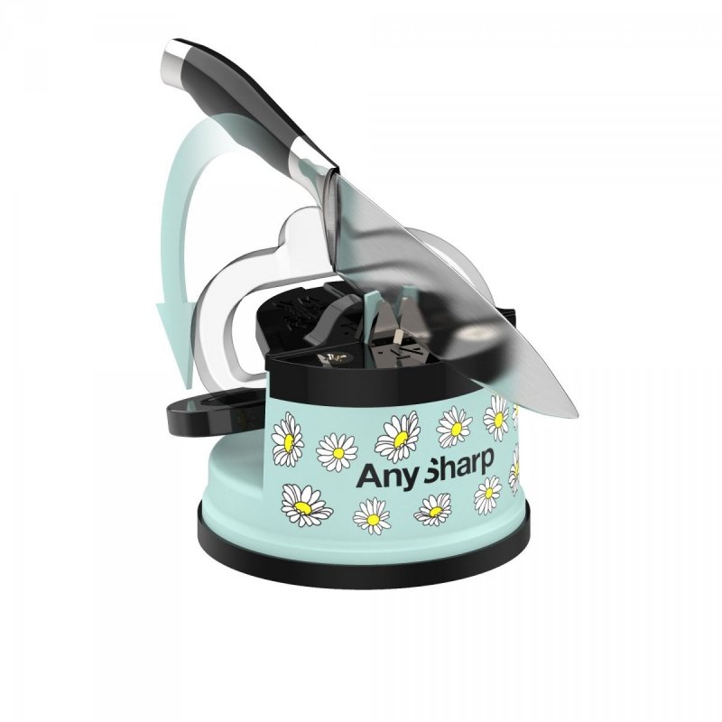 Ostrzałka AnySharp Classic Daisies węglik wolframu PowerGrip