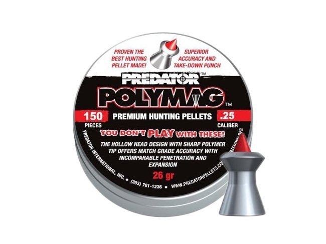 Śrut diabolo JSB Polymag Predator 6,35 mm 150 szt.