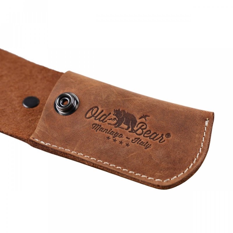 Etui na nóż składany Antonini Old Bear Leather Sheath 125 mm - brown