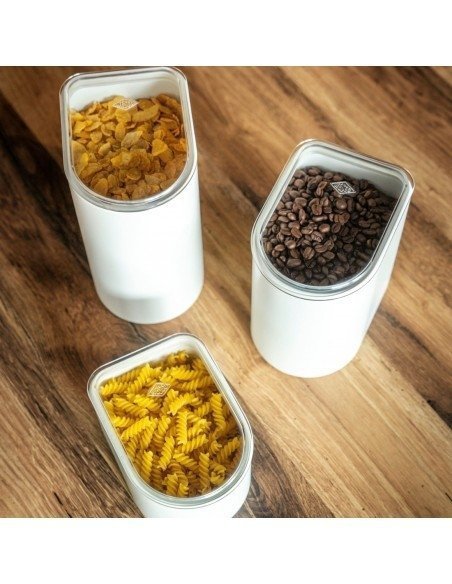 Pojemnik Wesco Loft 3L Czarny Mat Stalowy Akryl Stackable