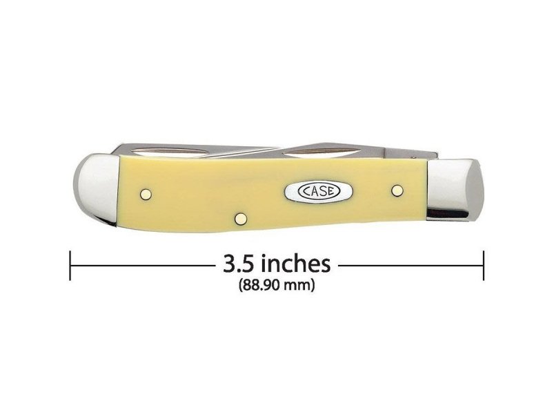 Scyzoryk Case Mini Trapper SS Yellow