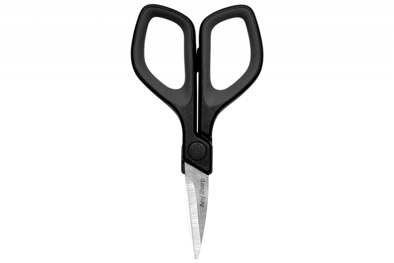 Ostrzałka Anysharp Classic Silver + Mini Nożyczki do Noży Kuchennych, Wielo