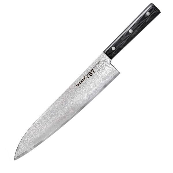 Samura Damascus 67 Nóż Szefa Kuchni Grand Chef 240 – Stal Damasceńska