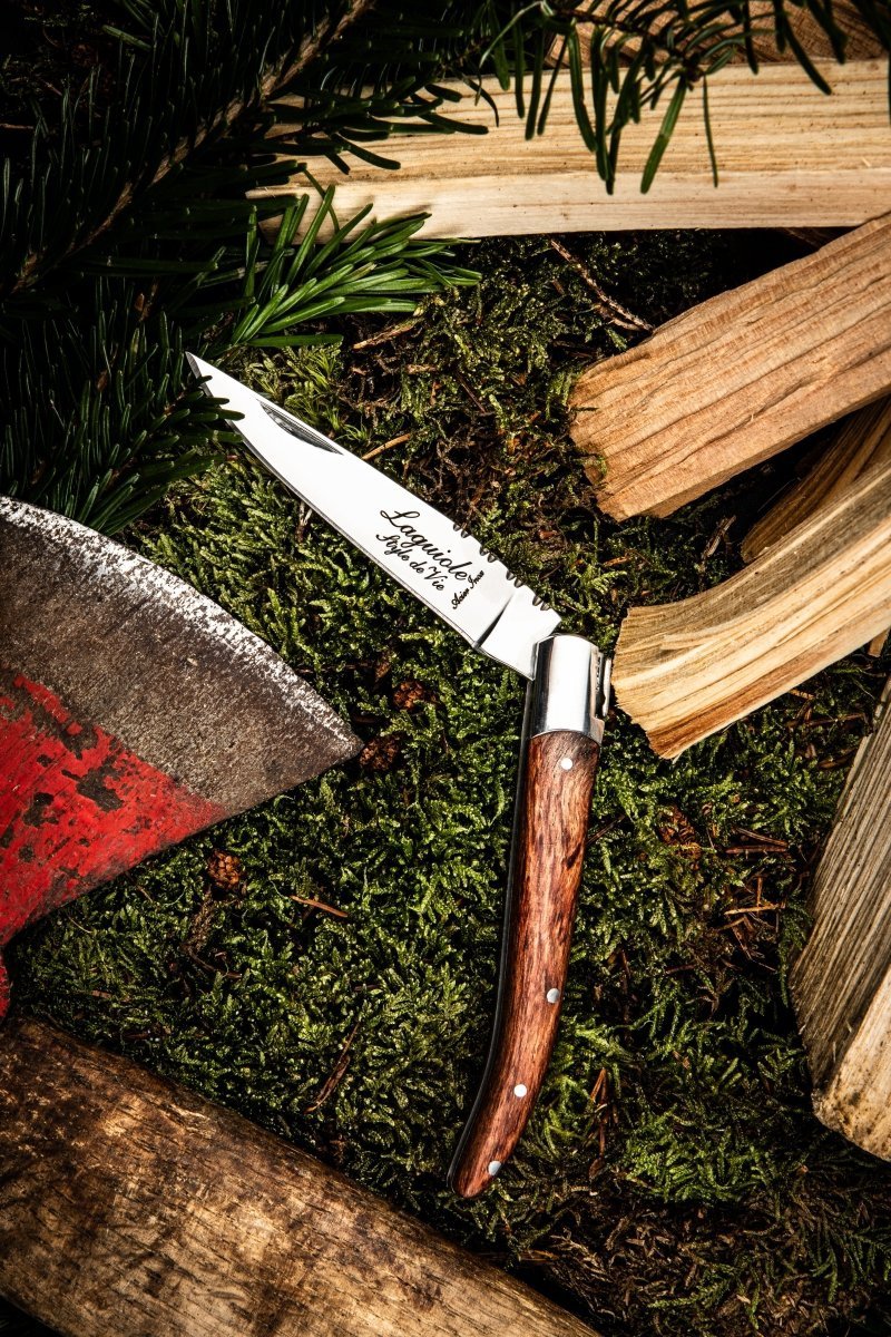 Nóż kieszonkowy Laguiole Luxury Line Rosewood 9 cm