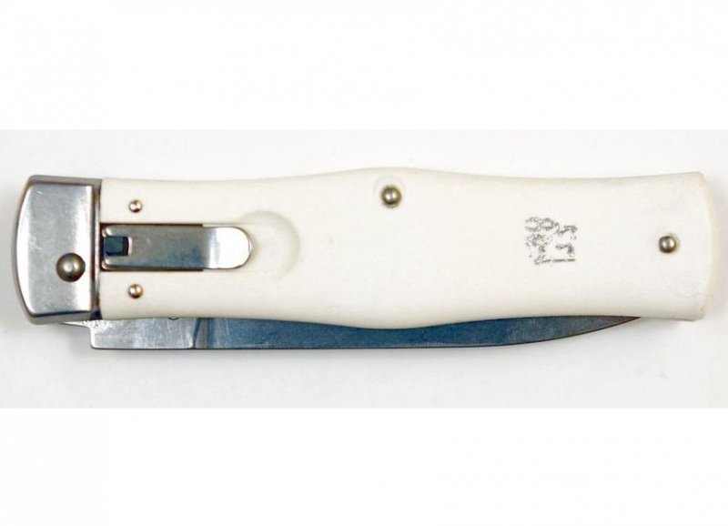 Nóż automatyczny sprężynowy Mikov Predator 241-nh-1/KP biały