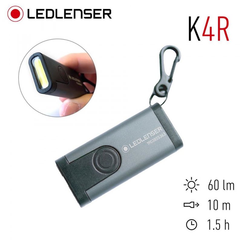 Ledlenser K4R_Black_Gift Box