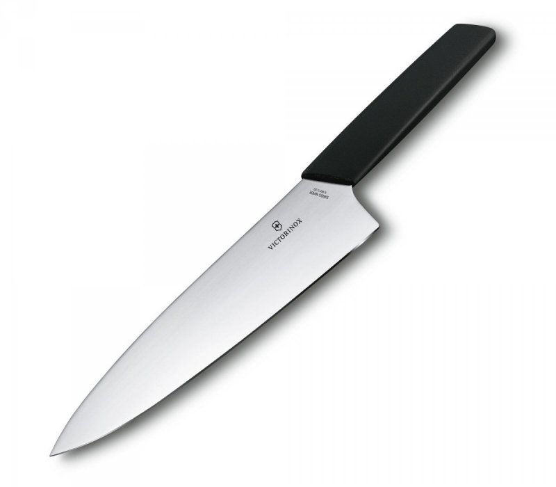 Nóż Szefa Kuchni, szerokie ostrze, 20 cm, czarny Victorinox  6.9013.20B
