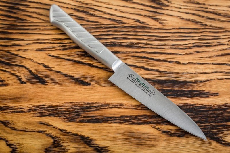 Nóż Masahiro MV-S Utility 12 cm stalowy uchwyt MBS-26