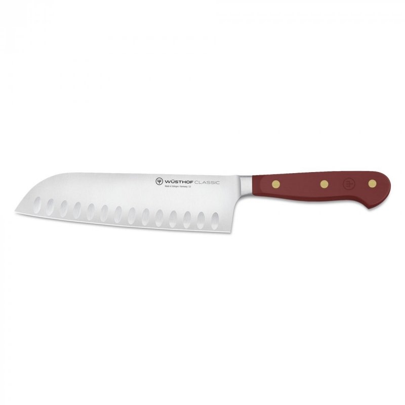 CLASSIC COLOUR Nóż Santoku 17/30,3 cm brązowy WÜSTHOF