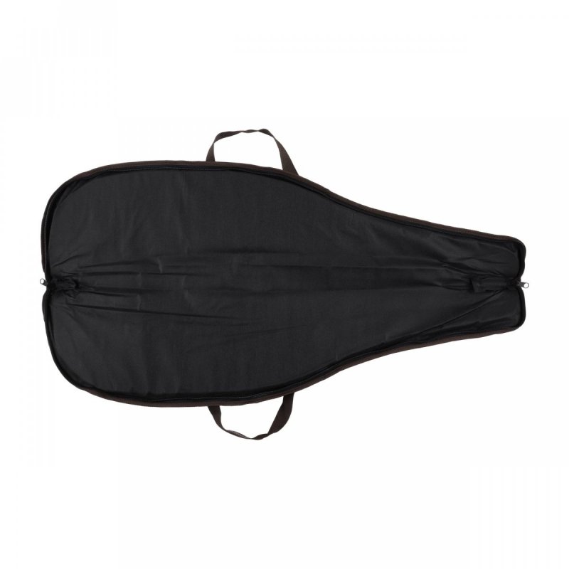 Pokrowiec Forsport na broń LPZKAM 08 1,25m, kam leśny/ zamsz brązowy, haft głowa jelenia beżowa, biza pomarańczowa