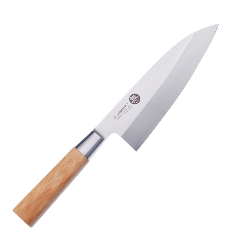 Nóż Kuchenny Suncraft Mu Bamboo Deba 165 Mm do ryb
