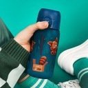 Butelka Ion8 Red Pandas 350ml, ekologiczna, Recyclon, z ustnikiem