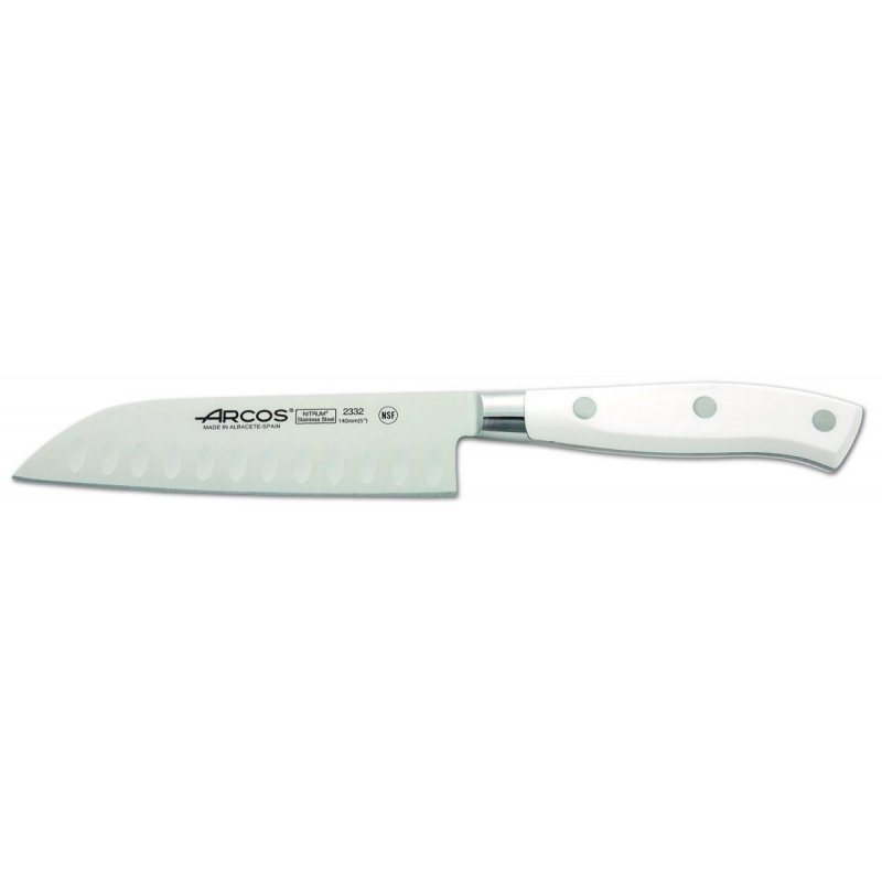 Nóż Santoku 140mm Riviera White Arcos uniwersalny