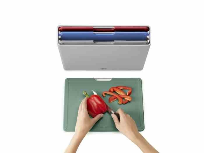 Joseph Joseph Zestaw desek do krojenia L Folio™, srebrny