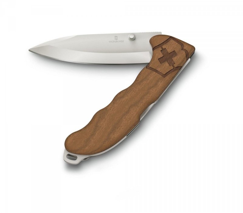 Nóż Składany Victorinox Evoke Wood 136mm Orzechowy Klips