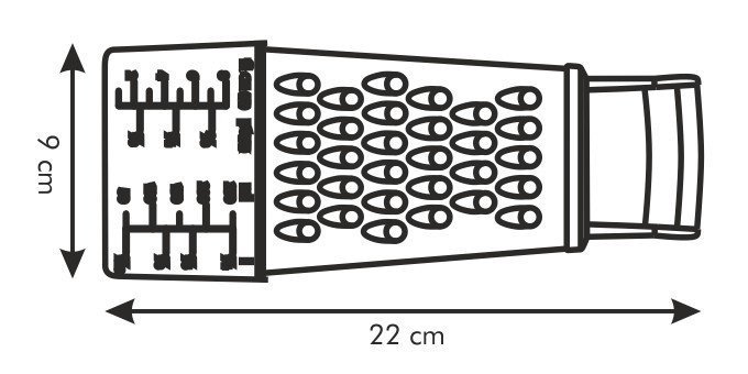 Tarka z miarką HANDY Tescoma