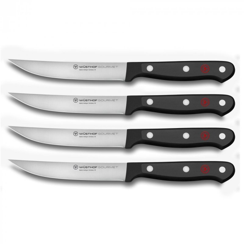 Gourmet Zestaw 4 Noży do Steków 12 Cm Wüsthof, uniwersalny Zestaw