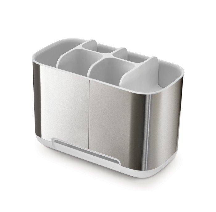 Joseph Joseph Pojemnik łazienkowy L EasyStore™ Steel, biały