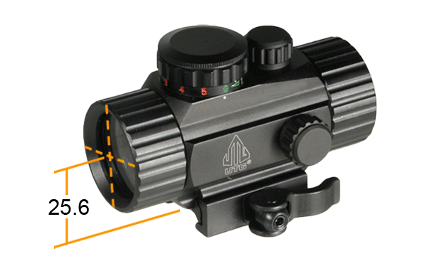 Kolimator Leapers UTG RG40CDQ 3.9'' 30 mm