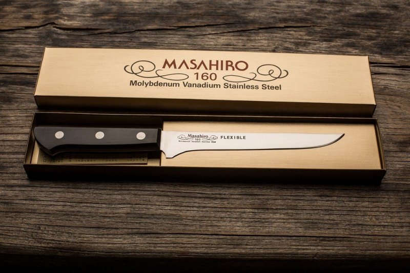 Masahiro BWH Nóż do Luzowania 16cm Elastyczny MBS-26 - Perfekcja i Precyzja Japońskich Mistrzów