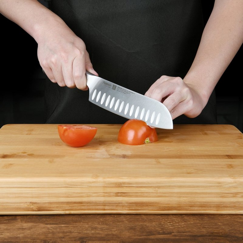 Fissman Kronung nóż kuchenny Santoku 18cm