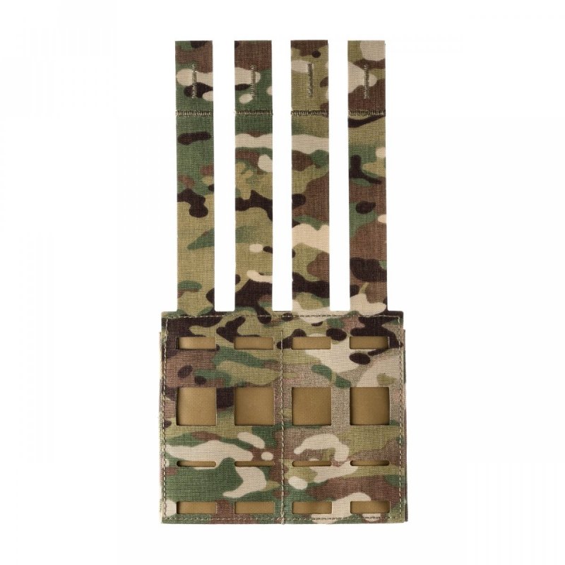 Podwójna elastyczna płaska ładownica GTG Flat M4 Multicam