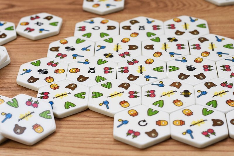 Gra Honeycombs Plastry Miodu 52 Żetony Dopasowanie