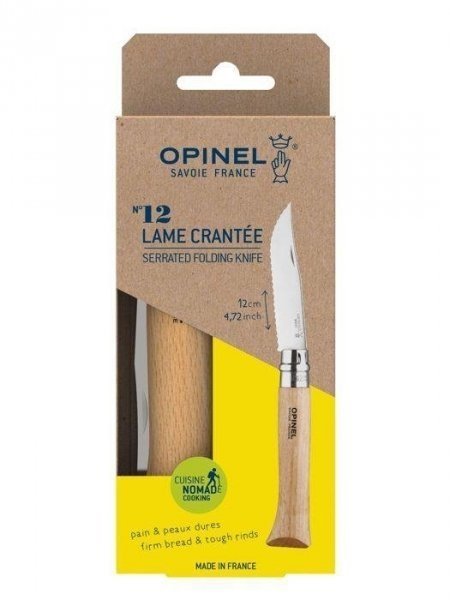 Opinel Nóż Inox Natural 12 Serrated