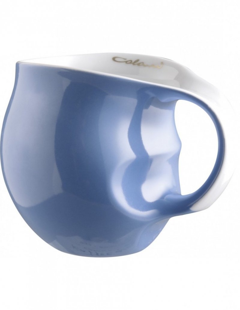 Colani kubek z uchwytem 0,28L niebieski