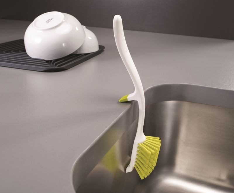 Joseph Joseph Szczotka do naczyń EDGE, biało-zielona