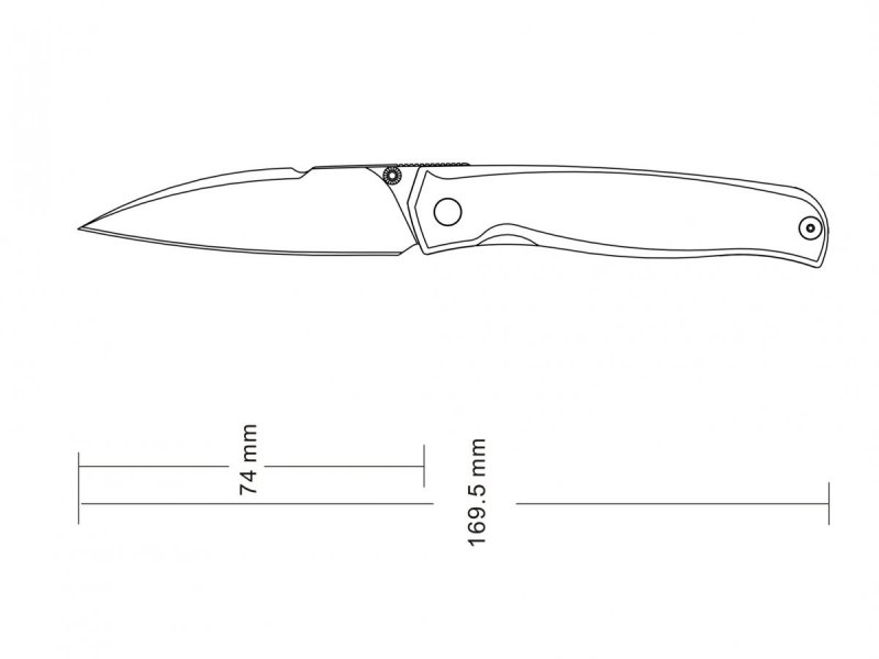 Nóż Ruike P662-B