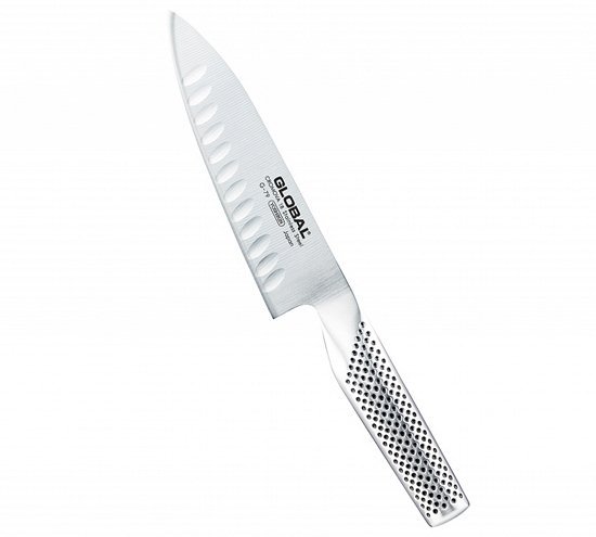 Nóż szefa kuchni 16 cm żłobiony Global G-79