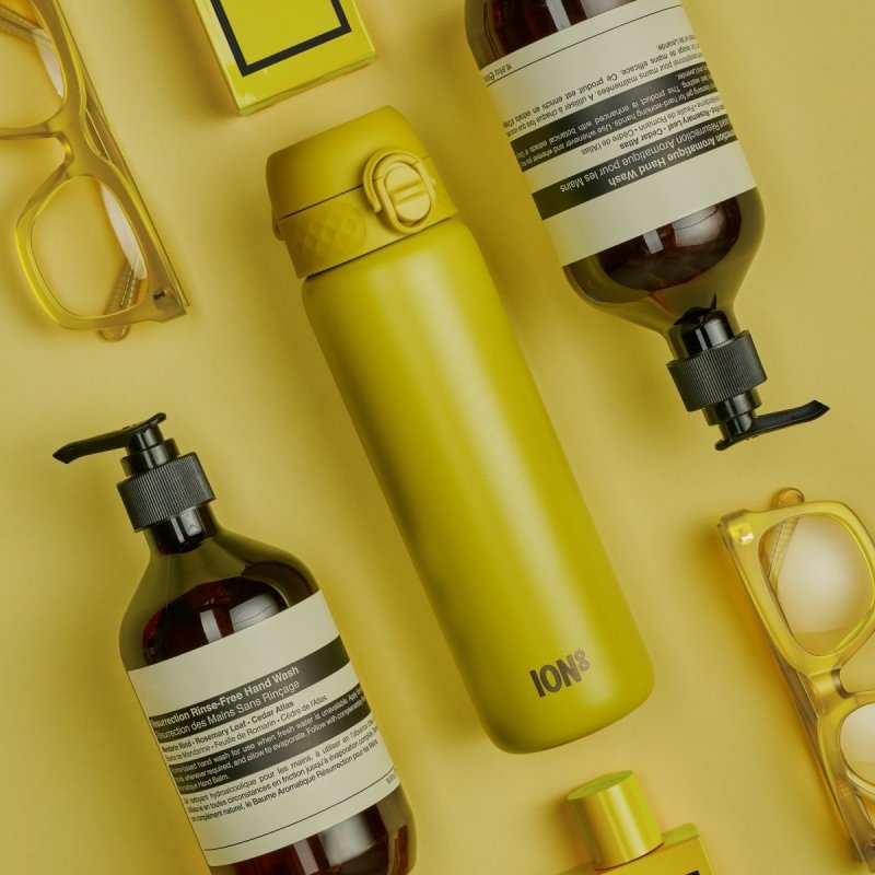 Butelka Ion8 Double Wall I8ts500yel Yellow