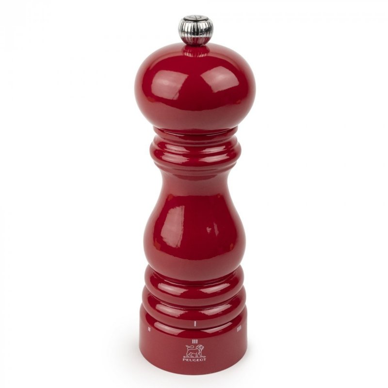 Paris Młynek do pieprzu 18 cm Red Passion lacquer Peugeot