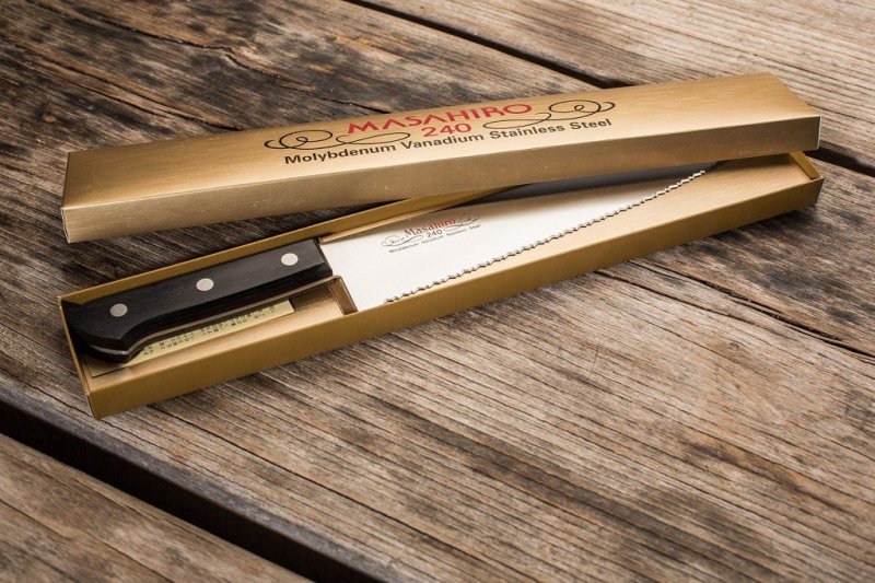 Nóż Masahiro BWH Chef Wave Edge 240mm [14042]