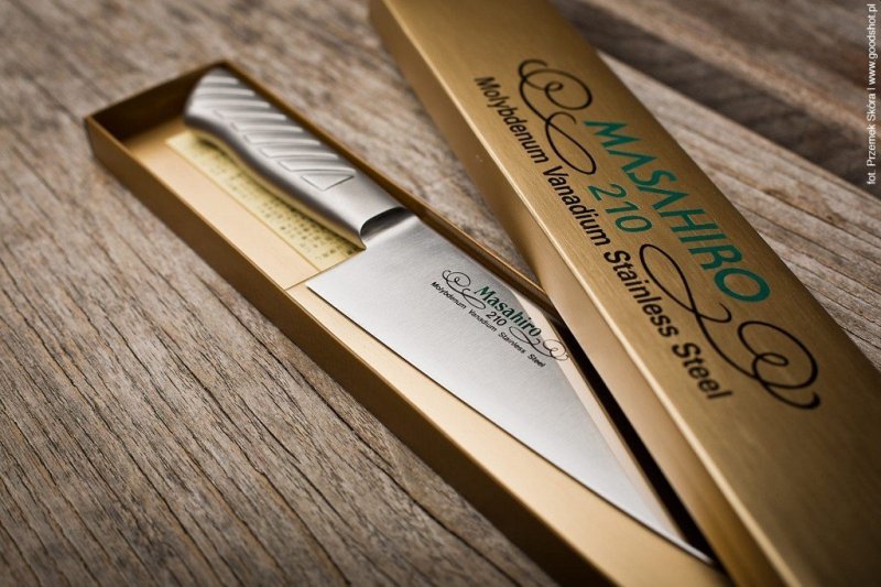 Nóż Masahiro Mv-s Santoku 175mm [13623] uniwersalny